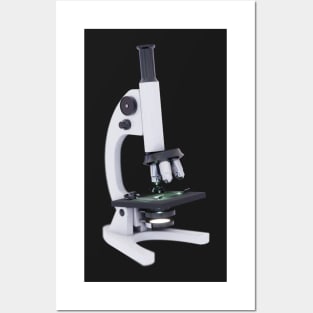 Microscope Image Posters and Art